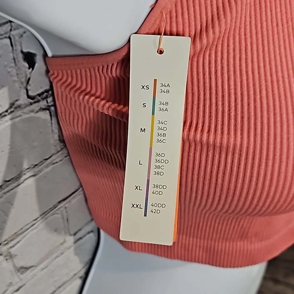 Colsie ribbed bratank top Long Line - Picture 5 of 7